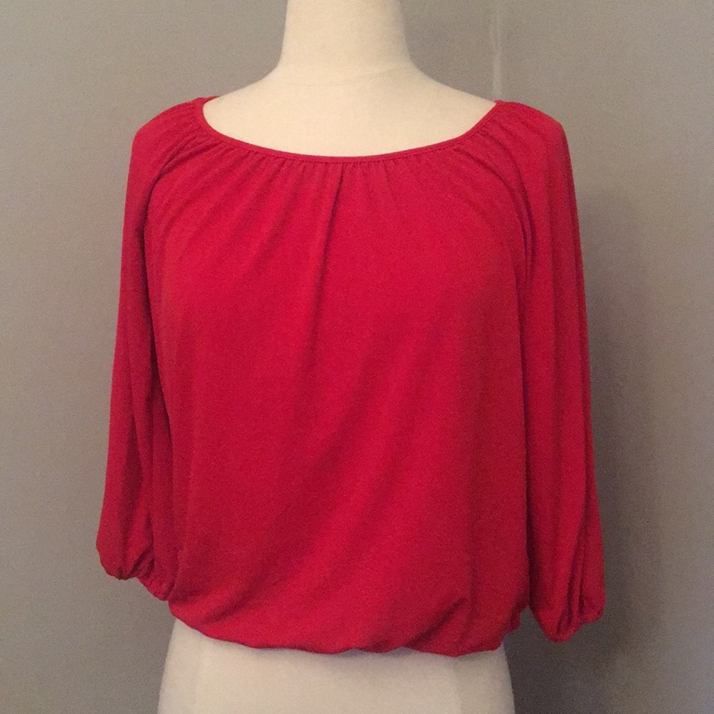 Michael Kors Red Blouse